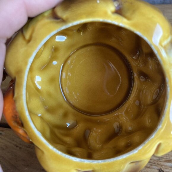 Mushroom Creamer and Sugar Vintage Relpo Midcentury Japanese Ceramic C-2122 READ - Picture 16 of 16